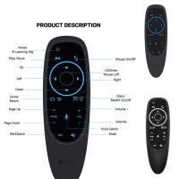 G10S/G10S Pro/G10S BT Air Mouse Voice Remote Control 2.4G Wireless Gyroscope IR Learning for H96 MAX X96 MAX T95 Android TV Box