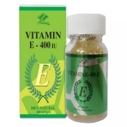 Vitamin E 400UI nhập khẩu chính hãng Mỹ lọ 100 viên