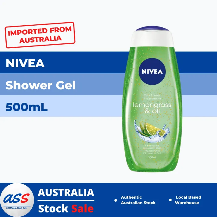Nivea Care Shower Lemongrass & Oil, 500mL Lazada PH