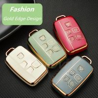 [HOT CPPPPZLQHEN 561] ใหม่ TPU รถ Remote Key Case Cover Shell สำหรับ Land Rover Range Rover Evoque Sport Freelander Discovery Velar สำหรับ Jaguar XE XF XJ