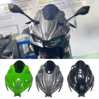 รถจักรยานยนต์ด้านหน้ากระจกหน้ารถกระจกหน้ารถ Airflow Fairing สำหรับ Kawasaki Ninja 400 Ninja400 2018-2022