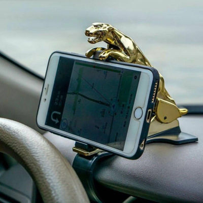 Leopard on-Board cket Automobile Phone Holder Dashboard Stand Mobile Phone Navigation cket Indoor Car Interior Decorations