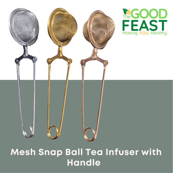 Mesh Snap Ball Tea Infuser with Handle Lazada PH