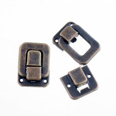 【cw】 Free Shipping 10 Sets Toggle Catch Latch Suitcase Case Box Trunk Box Antique Bronze 2.7cm x 3.9cm J3398 ！