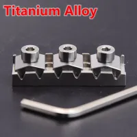 42MM/43MM Titanium Alloy Electric Guitar Tremolo  Bridge Locking Nut St Lock   JP(Origin)