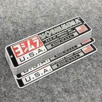 [YOMI Automotive Products] 10ชิ้นจำนวนมากอุปกรณ์มอเตอร์ไซค์อลูมิเนียมสติ๊กเกอร์ D Ecals ทนความYOMI Automotive Productsสติกเกอร์กันน้ำสำหรับโยชิมูระท่อไอเสีย