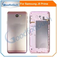 【✆New✆】 jiejiu65879742 สำหรับ G570 Samsung Galaxy J5 Prime J7 G610สำคัญฝาครอบด้านหลังฝาครอบด้านหลังที่อยู่อาศัยด้านหลัง