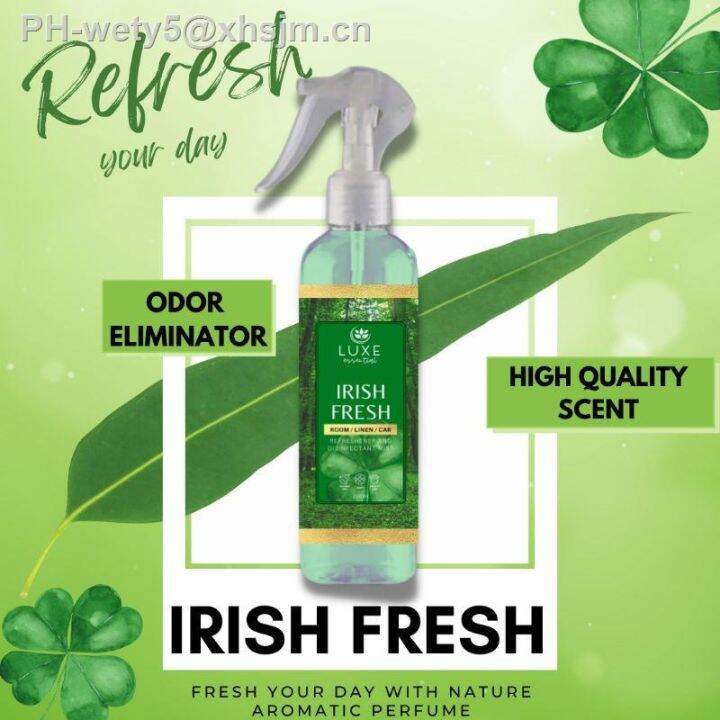 lysol disinfectant spray Irish Luxe Essential Hotel Scent Fragrance