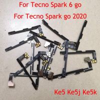 1 ชิ้นเปิด / ปิดไฟ + ปุ่มกดระดับเสียง Flex Cable Ribbon สําหรับ Tecno Spark 6 GO KE5J KE5K / สําหรับ Tecno Spark GO 2020 KE5