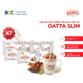 Ngũ cốc dinh dưỡng Yến mạch trái cây Oatta Slim - Combo mini 7 gói 45gr