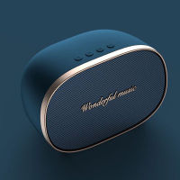 TWS speaker 2021 new bluetooth speaker subwoofer dual speakers retro style bluetooth speaker gift customization