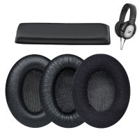 อุปกรณ์เสริมหูฟังสำหรับ Sennheiser HD201 HD201S HD180 HD206 Earmuffs Headband ฝาครอบป้องกันฟองน้ำ Ear Pad-mqte1745