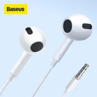 Baseus H17 Earbuds 3.5mm In-Ear Wired Earphones Sport Headphones With Microphone for Xiaomi Samsung