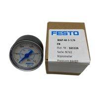 FESTO 161126เส้นผ่านศูนย์กลางมาตรวัด Y40 R1/8เครื่องวัดความดันแม่นยำแผนที่-40-1/8-EN แผนที่สวิตช์เปิดปิด