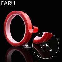 ஐ✱▦ 3 m Double Sided Adhesive Tape High Strength Acrylic Transparent Silicone No Traces Sticker Car Fixed Phone Tablet LCD Screen