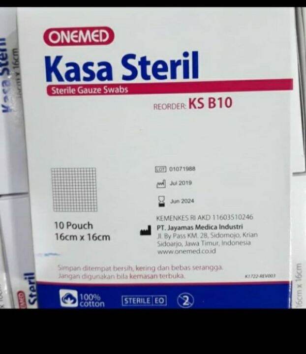 Kasa Steril 16x16cm Onemed Box | Lazada Indonesia