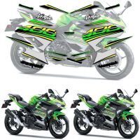 For Kawasaki NINJA400 ninja 400 2018-2023 2018 2019 2020 2023 Ninja Motorcycle Accessories Fairing Sticker Whole Car Sticker Kit