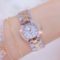 （A Decent035）Women LuxuryWatch 2022Silver Gold Women นาฬิกาแขวน Bayan Kol Saati