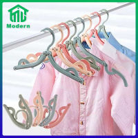 Modern ไม้แขวนเสื้อพับได้ ไม้แขวน ขนาดพกพา สีพาสเทล มีให้เลือก 3 สี