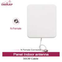 เสาอากาศ 4g Outdoor Internal Antenna 2g 3G 4G LTE Panel Indoor Antenna 800-2700 with N-female Cell Phone Booster Repeater Antenna