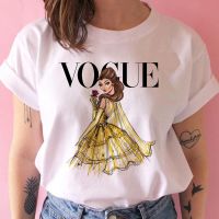 【On Clearance】vogue  2019 เสื้อเชิ้ต blouse Summer เสื้อยืด oversize สไตล์เกาหลี New O neck Short Sleeve เสื้อย