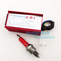 5ขาอลูมิเนียมแข่ง CDI และ A7TC หัวเทียนสำหรับ50cc 70cc 90cc 110cc 125cc 125cc CIN Taotao ร็อครถ A qua DD