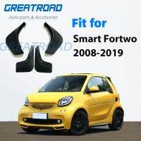 บังโคลนสำหรับ Smart Fortwo W451 W453 453 2008 ~ 2019บังโคลนอุปกรณ์ยางบังโคลน2009 2010 2011 2015 2018 2016