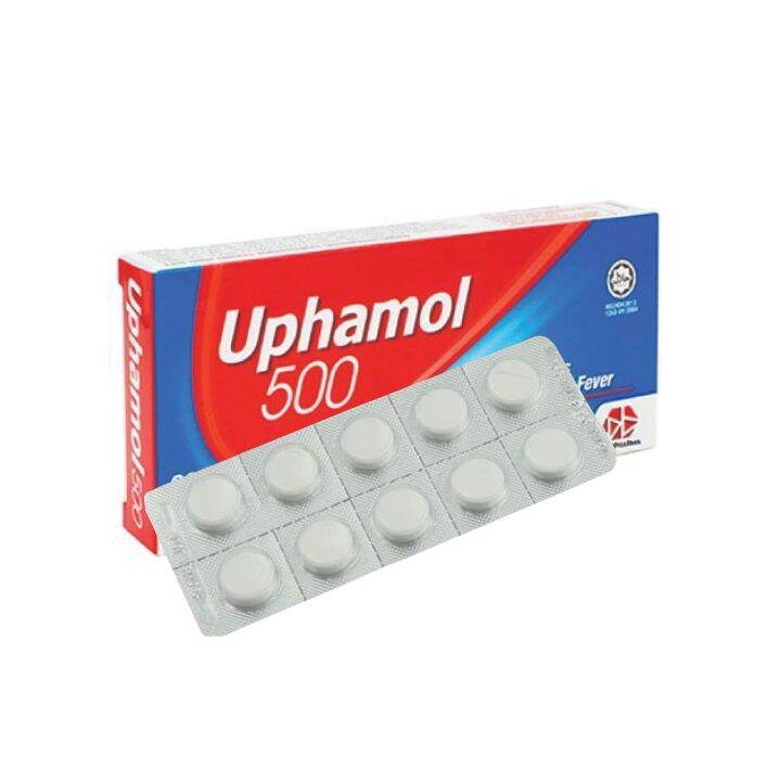 Uphamol Fever & Headache 500 (10s) Paracetamol 500mg Lazada
