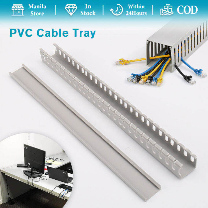 Open Slot Cable Duct Management Raceway 1m*30*30/50*50mm for Network