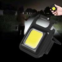 GA0017☀ไฟฉาย Cob LED ขนาดเล็ก แบบพกพาสว่าง ไฟฉายฉุกเฉิน  ลูเมนส์ 3 โหมด  500mAh