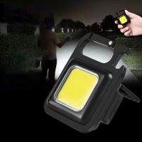 WA0017☀ไฟฉาย Cob LED ขนาดเล็ก แบบพกพาสว่าง ไฟฉายฉุกเฉิน  ลูเมนส์ 3 โหมด  500mAh