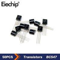 ☏ 50PCS NPN Transistors BC547 45V 0.1A Triode New original Electronic component chips