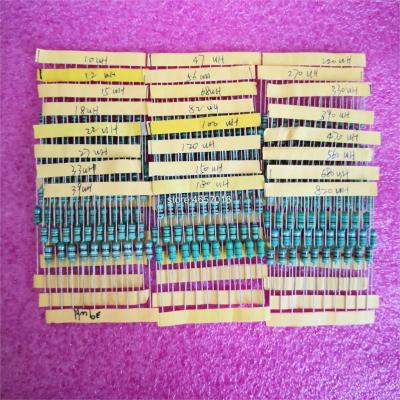 color ring inductor assortment kit Free shiiping 0410 1/2W Inductors 10UH-820UH 24valuesX10pcs=240pcs Inductors Assorted Set Kit Drills Drivers