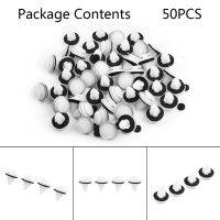 50Pcs Universal รถคลิปพลาสติก Push Type Fasteners พร้อมเครื่องซักผ้าสำหรับ Mazda CX 5 CX5 CX 7 MAZDA 3 6 2 ATENZA Axela