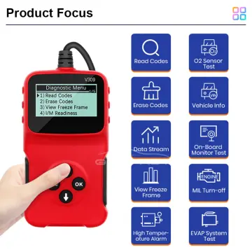 Car Scanner V309 OBD2-OBDII Diagnostic Tool Engine Fault Code