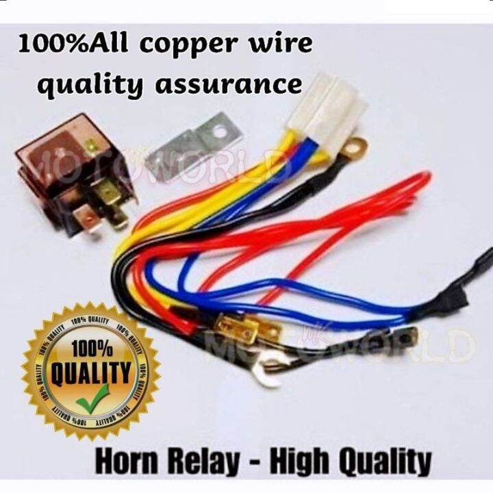 Horn/Led Relay with socket and terminals Lazada PH