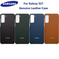 ✴✕♧ Samsung Galaxy S21 Ultra Plus 5G Genuine Leather Case Classic Quality Business Protective Phone Back Cover