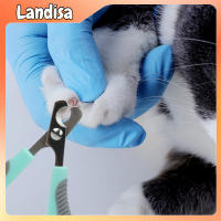 Pet Cats Professional Nail Clipper Nail File Two-piece Set Pet Nail Scissors For Paws Grooming
