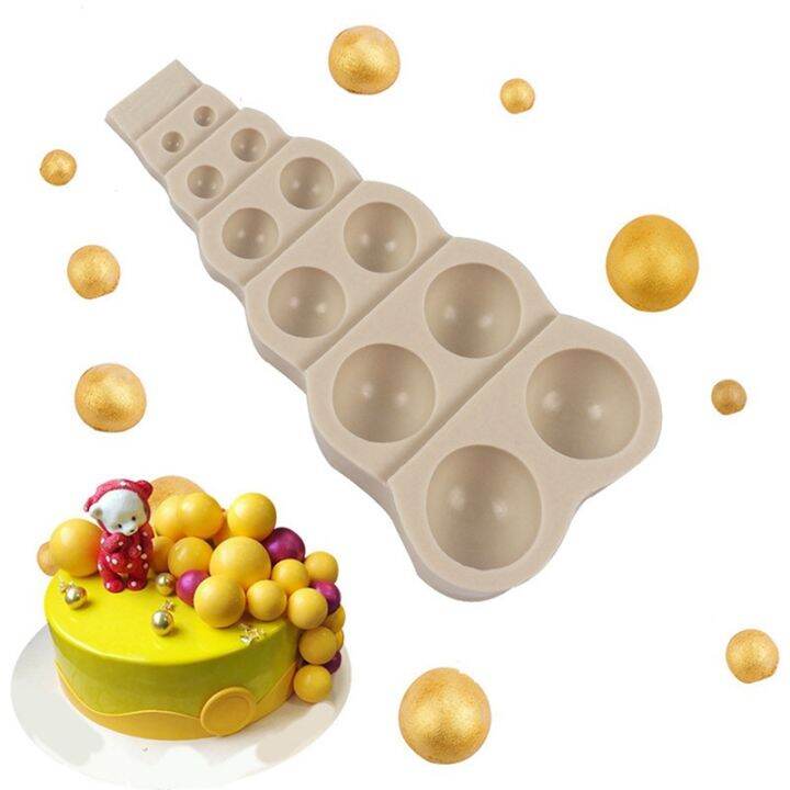 4pcs-silicone-cake-model-chocolate-fudge-mold-pearl-ball-shape-diy-baking-kitchen-baking-cake-tool-decoration