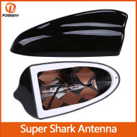 Universal Super Car Roof Shark Fin Decorative Aerial Antenna Cover Sticker Base for FordToyotaNissanMazdaCitroenHyundaiBMW