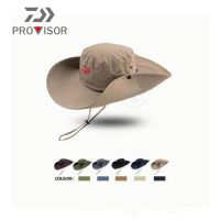 {You have a hat} Daiwa 2023หมวกคาวบอยตะวันตกหมวกชาวประมงหญิงชายฤดูร้อนหมวกกันแดดขอบใหญ่การตกปลาการปีนเขากลางแจ้ง