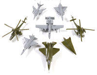 1144จีน Fighter 4D ประกอบเครื่องบินรุ่น Fourth Fighter Mi-24 Lightning J-31ทหารตกแต่งของเล่น Gift