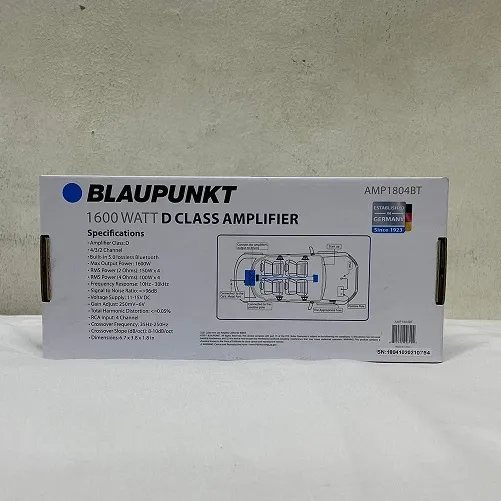 BLAUPUNKT AMP1804BT 1600WATT D CLASS AMPLIFIER Lazada PH