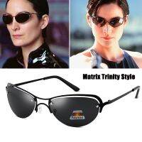 High Quality Cool The Matrix Trinity Style Polarized Sunglasses Women Ultralight Metal Brand Design Sun Glasses