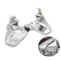 2PCS Chrome ABS Motorcycle Engine Side Cover Engine Protection Case Replacement Parts For Goldwing GL1800 2001-2011