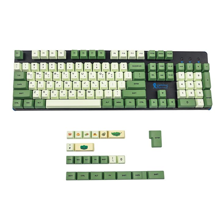 matcha-oem-profile-dye-sub-pbt-keycap-japanese-korean-english-for-mx-keyboard-104-87-61-melody-96-kbd75-id80-gk64-68-sp84-basic-keyboards