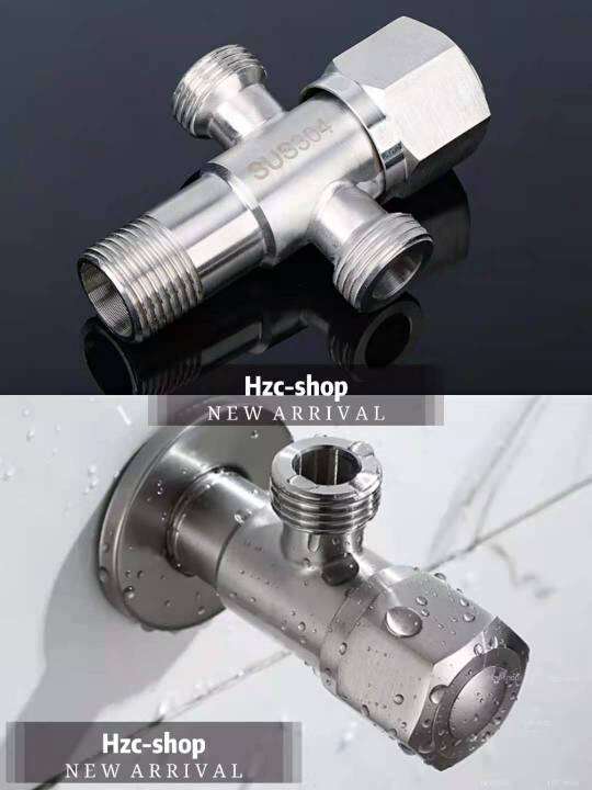 Bathroom water valve304 stainless steel twoway lock valveTshaped
