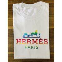 เสื้อคนอ้วน - HERMES เป็นแรงบันดาลใจให้เสื้อพิมพ์ลาย (unisex)