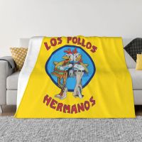 Bed Breathable Soft Flannel Summer The Chicken Brothers Throw Blanket Los Pollos Hermanos Breaking Bad Blankets for Couch Home