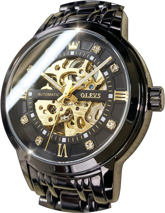 olevs-men-s-gold-skeleton-watch-automatic-mechanical-self-winding-luxury-dress-stainless-steel-waterproof-luminous-wrist-watches-all-black